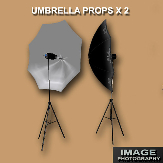 Second Life Marketplace umbrella props